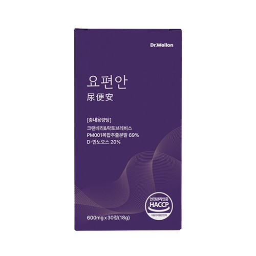 요편안 크랜베리 락토브레비스 PM001 1개월 분