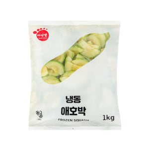 마당발 냉동 애호박 반달 슬라이스 (1kg)