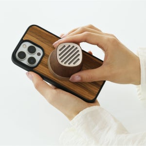 캡슐 블루투스 스피커 MTM 맥세이프 탈부착 미니 감성 우드 캠핑 버스킹 스피커