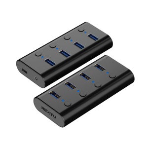 USB-C TO USB-A 3.0 4포트 알루미늄 유전원 USB허브