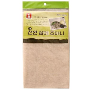 삼베주머니24x34대 삼베보자기 찜보자기 육수망 거름보자기