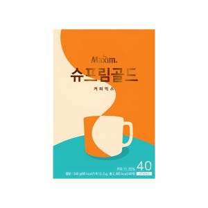 동서식품 맥심 슈프림골드 커피믹스 40T x 1박스