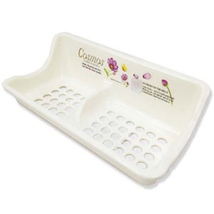 코스모스수세미받침대대 수세미대 세제통 수세미통 씽크대선반