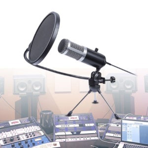 게이밍마이크 컴퓨터 유튜버 1인방송 콘덴서 G 북 스탠딩 게임용 레이저 화상회의