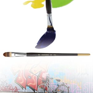 아크릴물감붓 세트 케이스 유화 24호 국산 화홍