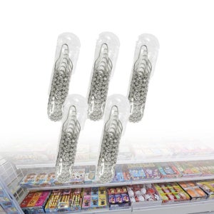 창문 거실 압축 봉 스텐 링 5개입 무타공블라인드 레일 전동 커텐 이중 브라켓 브라인드