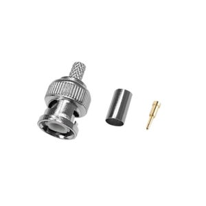 툴형 BNC 콘넥터 RG59 외경 4.5mm 링내경 6.5mm 동축케이블커넥터