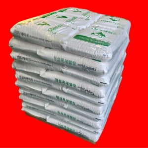 신성 우드펠릿 펠렛 프리미엄 1등급 파레트 목재 20KG 40포