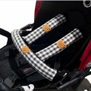 유모차 침받이 안전 바 벨트 카시트 커버 침받이