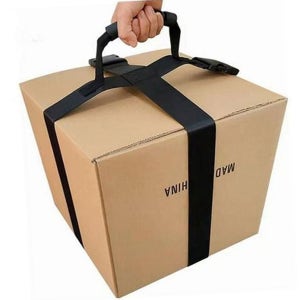 다용도 박스 운반 스트랩 손잡이 종이 박스 운반 밴드 포장