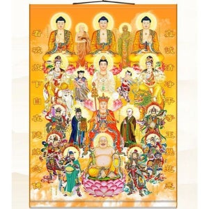 불교 탱화 불화 불교용품 벽걸이 부처님 석가모니 페인팅