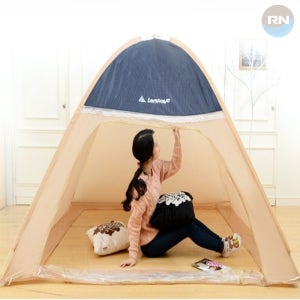 초대형 원터치 난방텐트 방풍 겨울 실내 보온텐트 3-4인용