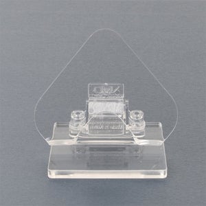 사각몰샵 투명 아크릴 각도조절 거치대 화장품진열대 제품진열대