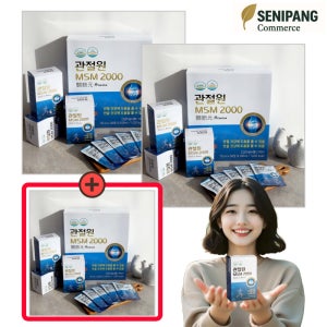 2+1 관절원 MSM 2000 어버이날 건강식품 마시는 관절건강 효능 30포, 3개