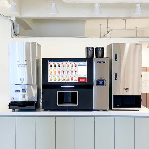 유로 무인카페 전자동 커피머신 자판기 이끄레마 E-KKREMA 2세대