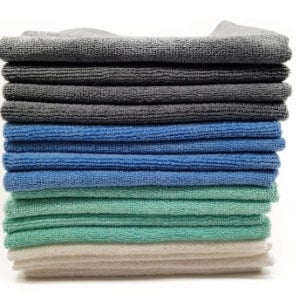 320GSM 세차용 무봉제 버핑타월 막타월 40X40 20매입 슈프림마이크로파이버