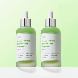 [1+1] 성분에디터 그린토마토 수분 히알루론산 모공 감소 앰플 단품, 75ml, 2개