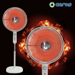 캐로스 선풍기형 히터 전기난로 대형 난방기 사무실 업소용 하이라이트