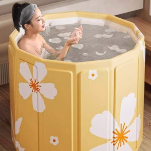 1인목욕탕 접이식반식욕기 접이식욕조사우나 이동용욕조 간이