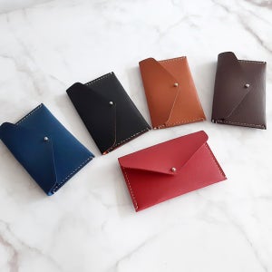 DIY가죽공예 SIMPLE ONE 카드지갑 만들기 (바늘 별도) 동물보호 비건레더 선물 체험학습 취미