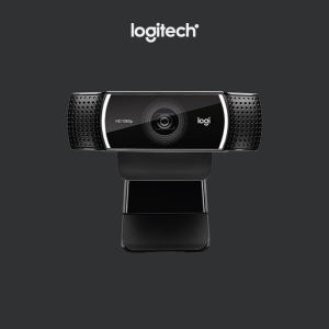 로지텍 C922 웹캠 온라인수업 스티리밍 화상카메라 듀얼내장마이크 HD 1080p