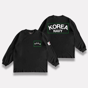 커스텀 로카 밀리터리 긴팔 티셔츠 육군 해군 공군 해병대 코튼 기능성 쿨 긴팔 빅사이즈