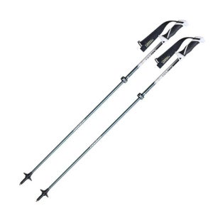 2526 키자키 길이 조절 카본 스키폴 파워 TL 14 카키