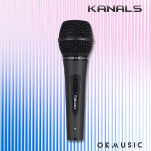 카날스 유선마이크 다이나믹 보컬 스피치 회의용 BKD-101 온오프스위치