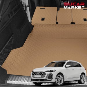 슈카마켓 더뉴 Q5 스퀘어 발매트 SUV 뒷자석+트렁크매트 차박 차량용품