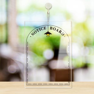 매장 영업중 표지판 아크릴 걸이형 표지판 메모판 미니보드 팻말 문패 제작 메모보드 A021