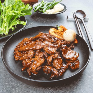 더든든 닭목살 불닭,바베큐 구이 2종 500g 2팩 캠핑음식 캠핑닭꼬치 직화