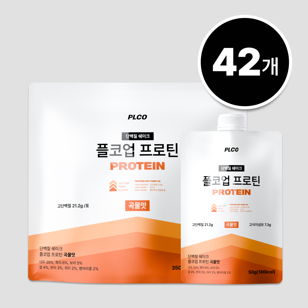 플코업 프로틴 곡물맛 제품 이미지
