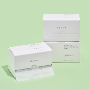 생활공작소 점착식 청소포 정전기 청소포 부직포 만능크리너 50매