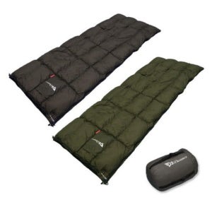 구스다운 캠핑 침낭 거위털 겨울 동계 군용침낭 카키 국방