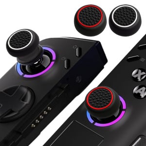 Lenovo Legion Go Gen 2 리전 고 2 호환 UMPC 블랙 라인 엠보 실리콘 스틱 캡 4P SET