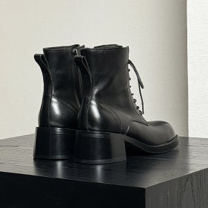 남성 앵클부츠 수제화 소가죽 겨울 워커 발편한