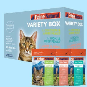 (BB.26년4월) K9 캣 내추럴 고양이 주식파우치 버라이어티팩 85gX12개, 1020g, 1개