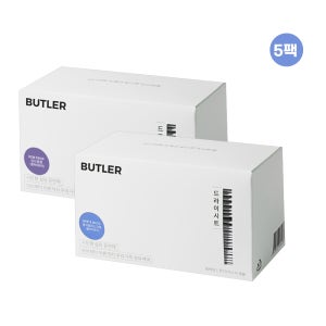 버틀러 건조기시트 섬유유연제 드라이시트 화이트머스크, 30매, 5개