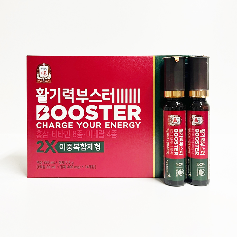 <b>정관장</b> 활기력 부스터 (액상 20ml + 정제 400mg) x 14개입 1개
