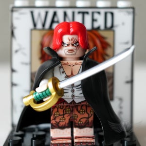 빨간머리 샹크스 원피스 213 미니히어로 팩토리 브릭 레고호환 커스텀 미니피규어