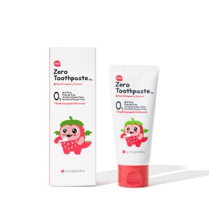 베이비&키즈 제로치약 아기 유아 돌 주니어 어린이 무불소 딸기향 NHA 60g