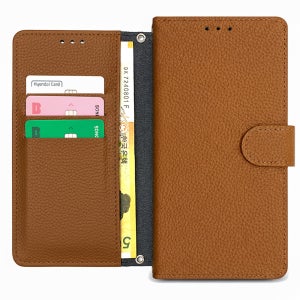 천연가죽 오플 카드 지갑 케이스 브라운, 갤럭시 노트FE SM-N935S