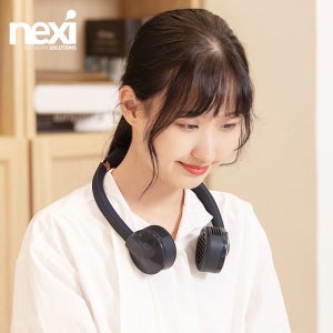넥시 넥밴드 선풍기 NX1221 핸즈프리 휴대용