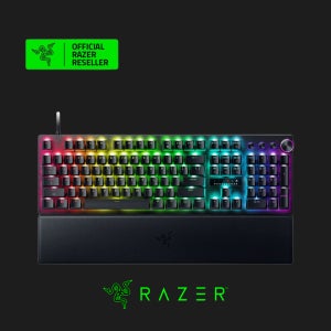 [레이저 코리아] 헌츠맨 V3 PRO 8KHz 하이퍼폴링 풀배열 게이밍 키보드 US