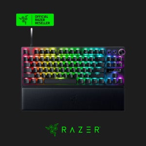 [레이저 코리아] 헌츠맨 V3 PRO 8KHz 하이퍼폴링 텐키리스 게이밍 키보드 US