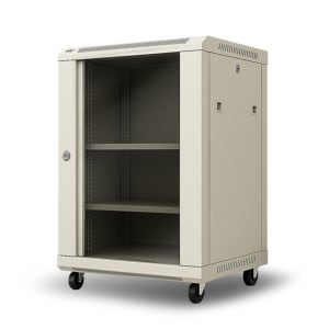 엠비에프 허브랙 H1000 아이보리 18U 1000x600x600