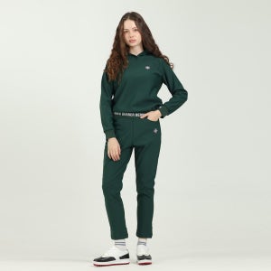 여성 골프웨어 기모 후드티 바지 세트 트레이닝복 세트업 밑단 레터링 포인트 홈웨어 운동복