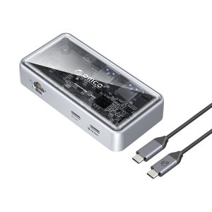 오리코 무전원 USB3.2 5 in 1 멀티허브 Gen2 PD100W/RJ45