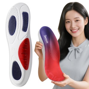 기능성 아치깔창 평발 완화 쿠션 신발 깔창로 장시간 서도 편안한 발 지지