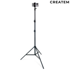 프로스탠드 2MP 스마트폰 카메라 삼각대 - 2미터 항공샷 휴대폰 튼튼한 유튜브 삼각대